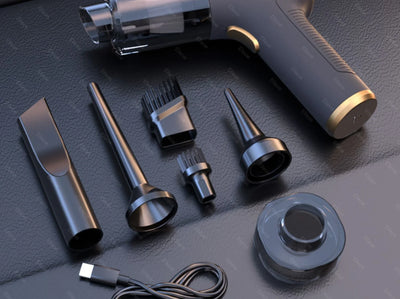 Wireless Portable Car Vacuum Cleaner With Powerful Suction - Smarsty