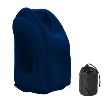 Portable Inflatable Travel Pillow for Ultimate Neck Support - Smarsty