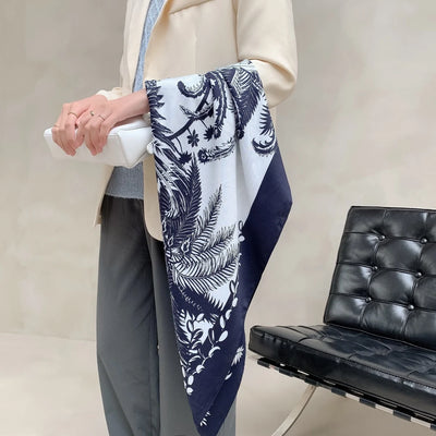 Luxury Women's Spring Scarf Soft Polyester Shawl - Smarsty