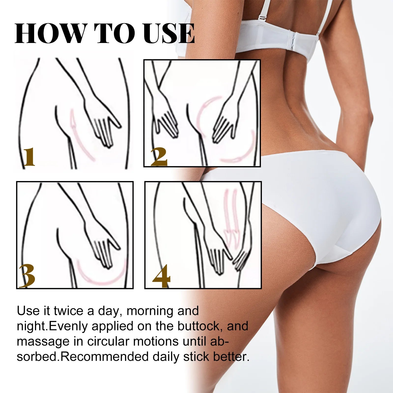 Butt Enhancement Essential Oil for Lifting and Firming - Smarsty