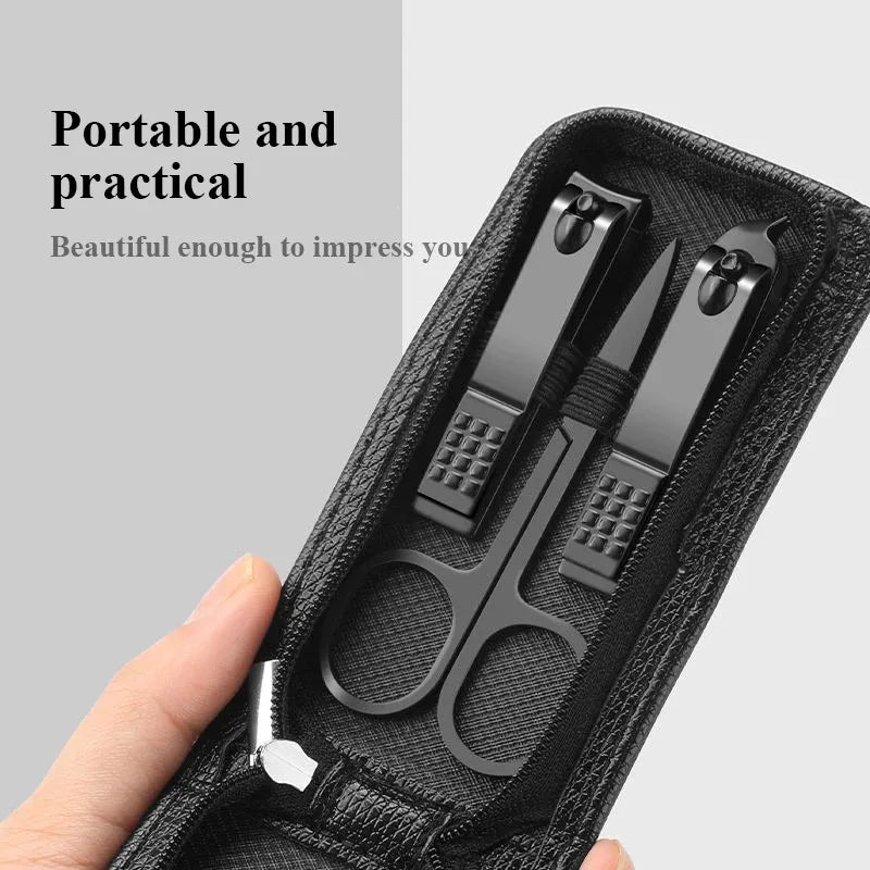 Portable Luxury Manicure Pedicure Set for Personal Care - Smarsty