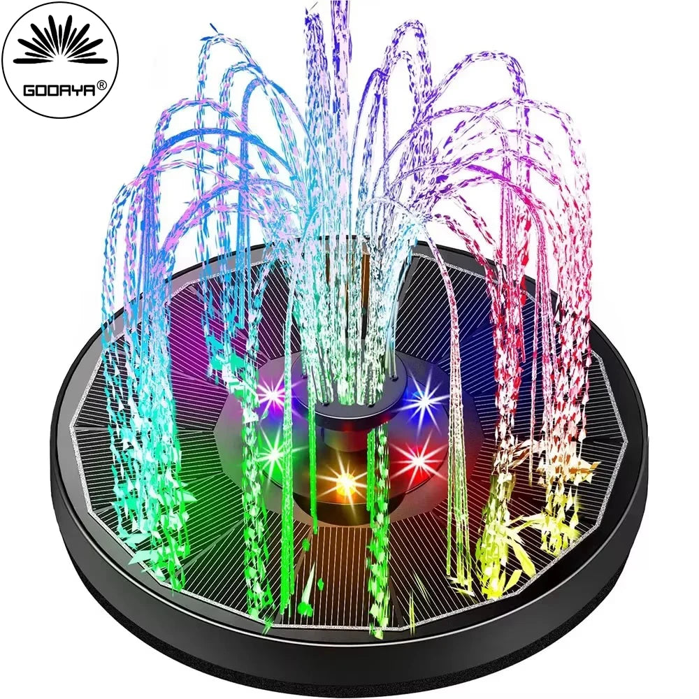 Solar Powered Fountain for Outdoor Garden Decoration - Smarsty
