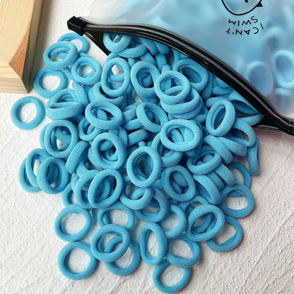 Kids Colorful Elastic Hair Bands Soft Non Slip Scrunchies - Smarsty