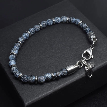 Colorful 6mm Tiger Eye Beads Bracelet for Men and Women - Smarsty