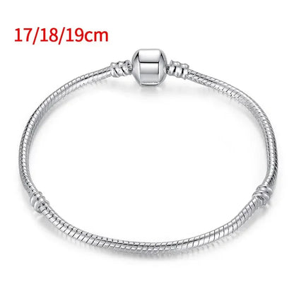 Handmade 925 Silver Charm Bracelet for Women - Smarsty