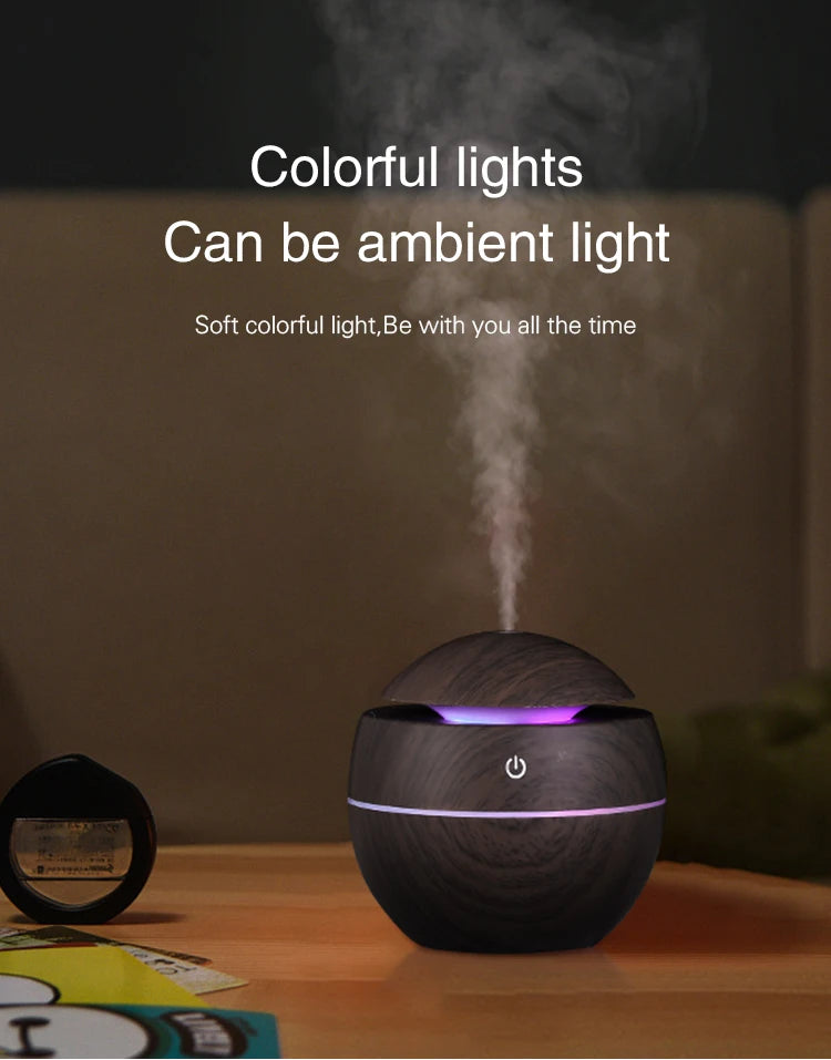 USB Essential Oil Diffuser with High Humidification Capacity - Smarsty