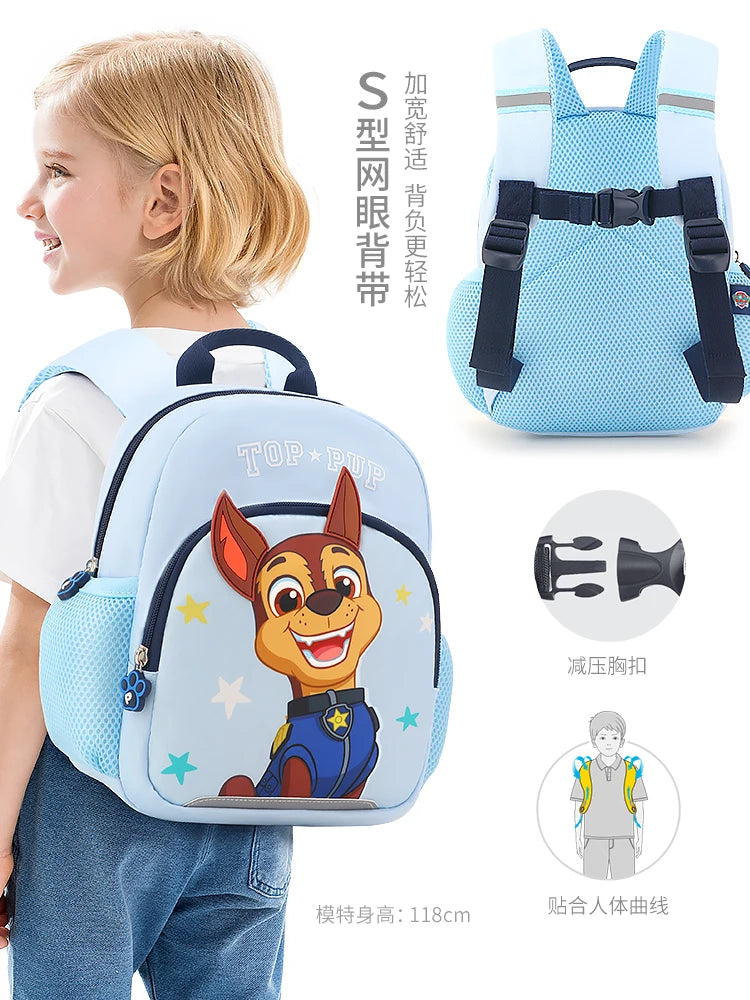 Kids Backpack Cartoon Chase And Skye For Preschoolers - Smarsty