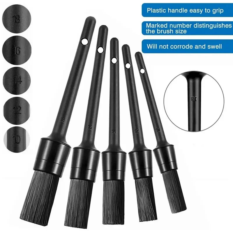 Soft Car Detailing Brush For Interior And Wheel Cleaning - Smarsty