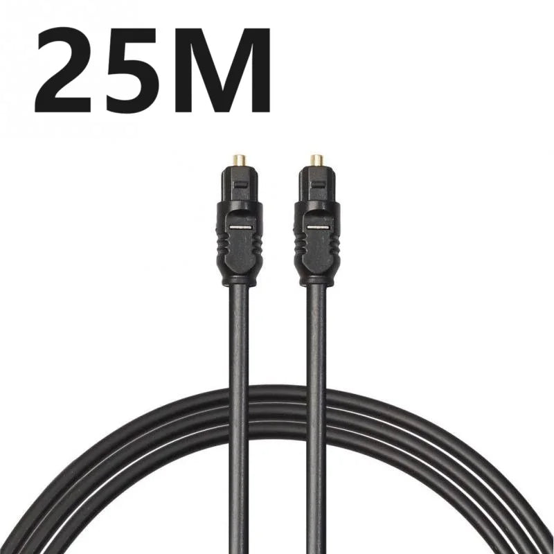 Digital Optical Audio Cable Gold Plated TosLink Connection - Smarsty