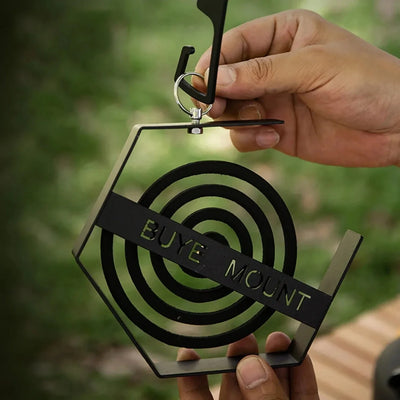 Outdoor Mosquito Coil Tray Camping Tools Tourist Hiking Mosquito Coil Holder Camping Supplies Hanging Mosquito Coil Holder by Smarsty
