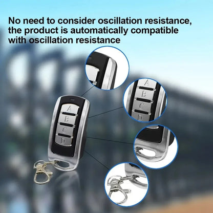 3pcs Wireless 433MHz Garage Remote Control Key Fob - Smarsty
