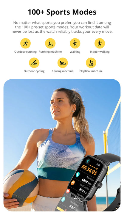 COLMI P81 Smart Watch with Voice Calling and Health Monitor - Smarsty