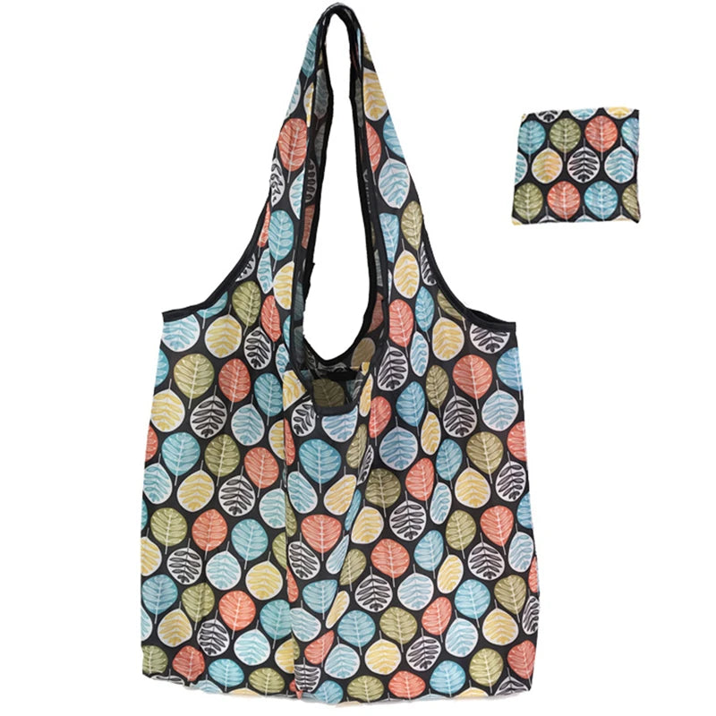 Foldable Shopping Bags Large Capacity Travel Essential - Smarsty