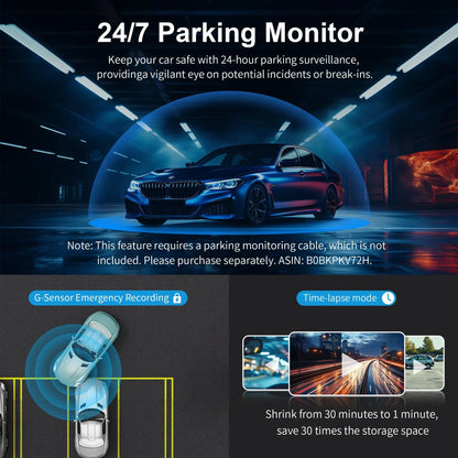 2K Car Dash Cam With Night Vision And Wireless WiFi - Smarsty
