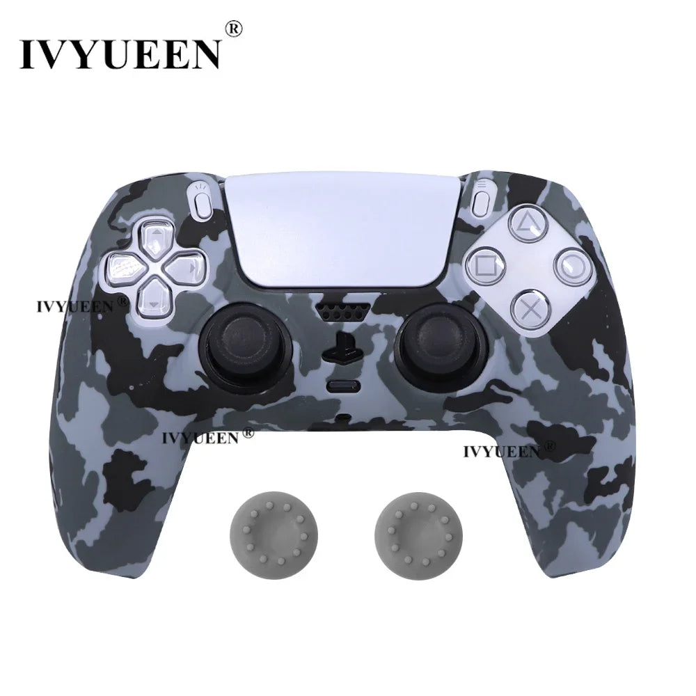 Water Transfer Printing Silicone Case for PS5 Controller - Smarsty