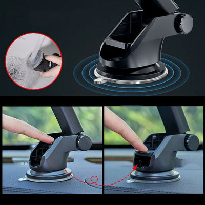 Universal Car Phone Holder 360 Degree Rotation Mount - Smarsty