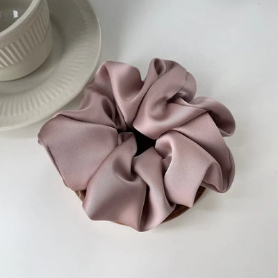 Satin Scrunchies Hair Accessories Gentle Soft Hold Premium - Smarsty