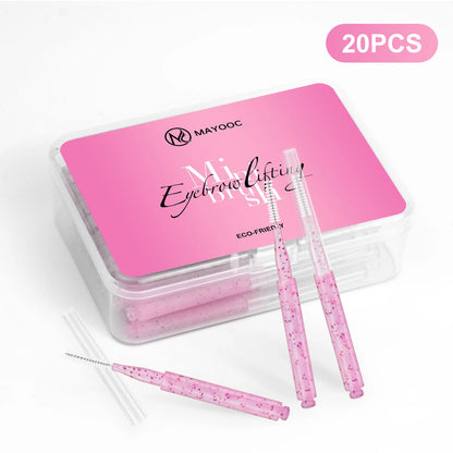 Mini Eyebrow Brush for Precise Brow Lifting - Smarsty