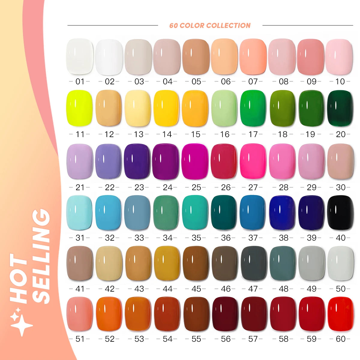 Neon Gel Nail Polish Long Lasting UV Varnish 15ml - Smarsty