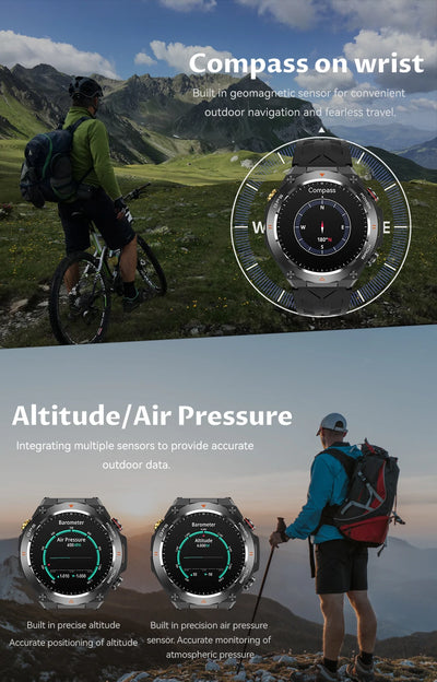 COLMI V75 GPS Smart Watch with Ultra HD Display - Smarsty