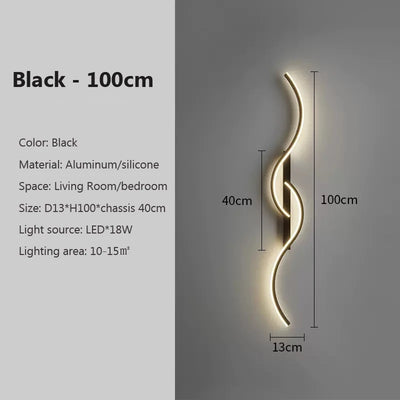 Modern LED Wall Lamp for Minimalist Bedroom Lighting - Smarsty