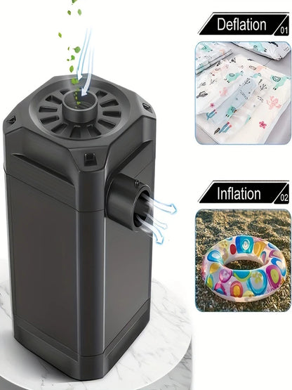 Portable Battery Powered Air Pump For Inflatables Outdoors - Smarsty