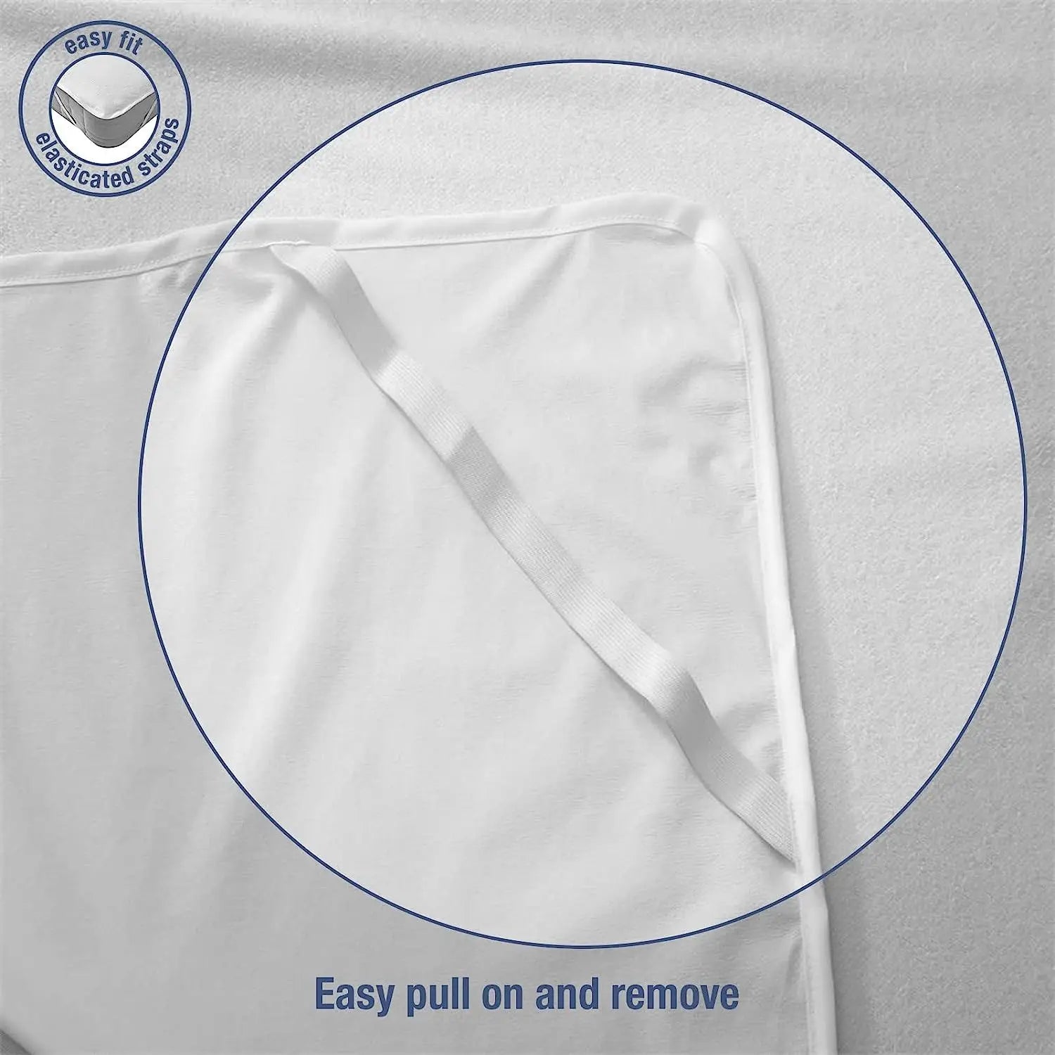 Waterproof Cotton Terry Mattress Cover Sheet Protector - Smarsty