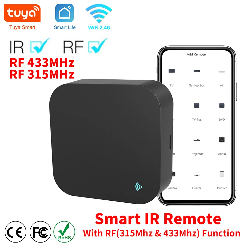 Tuya WiFi Remote Control for Smart Home Devices - Smarsty