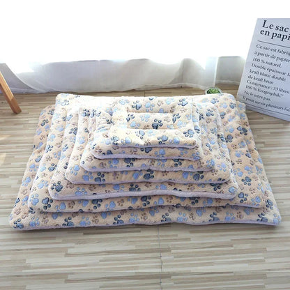 Thickened Flannel Dog Bed Mat for Comfort - Smarsty