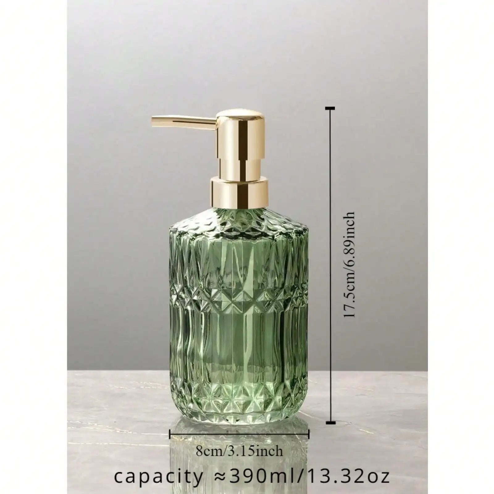 Glass Soap Dispenser Pump Bottle for Easy Refilling - Smarsty