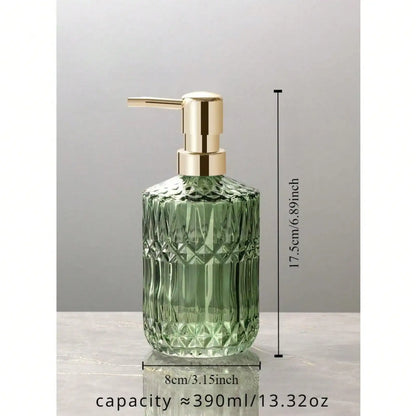 Glass Soap Dispenser Pump Bottle for Easy Refilling - Smarsty