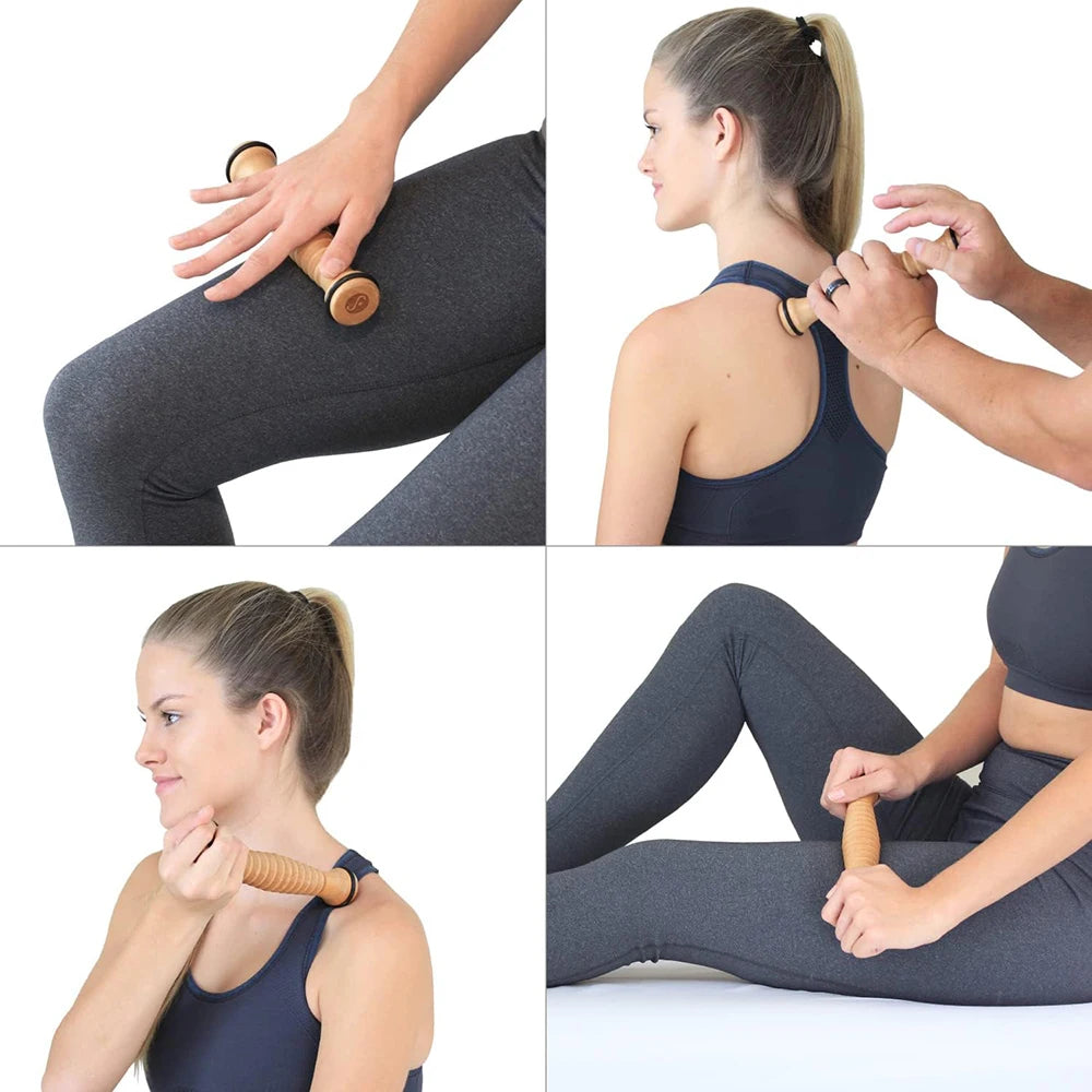 Wooden Foot Roller Massager for Stress Relief - Smarsty