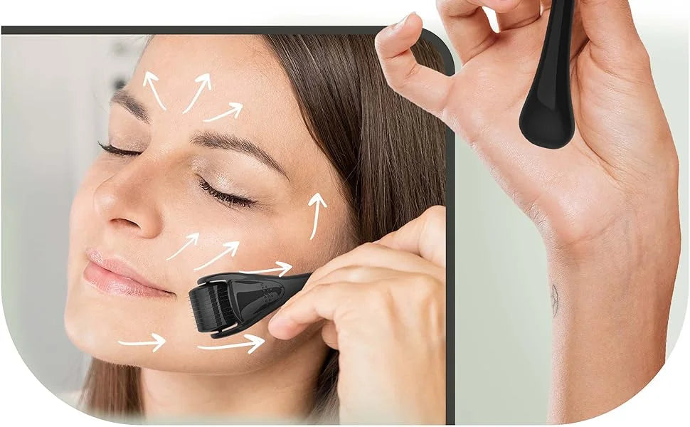 Derma Roller With 540 Needles For Hair Growth - Smarsty