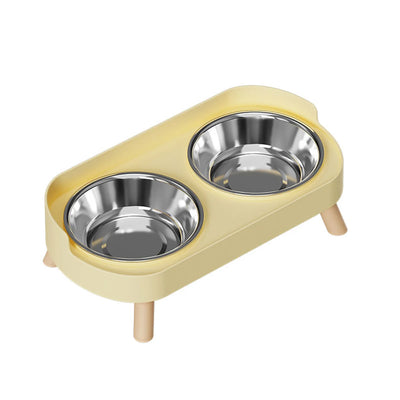 Colorful Double Bowl for Dogs and Cats with Large Capacity - Smarsty