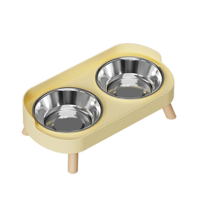 Colorful Double Bowl for Dogs and Cats with Large Capacity - Smarsty