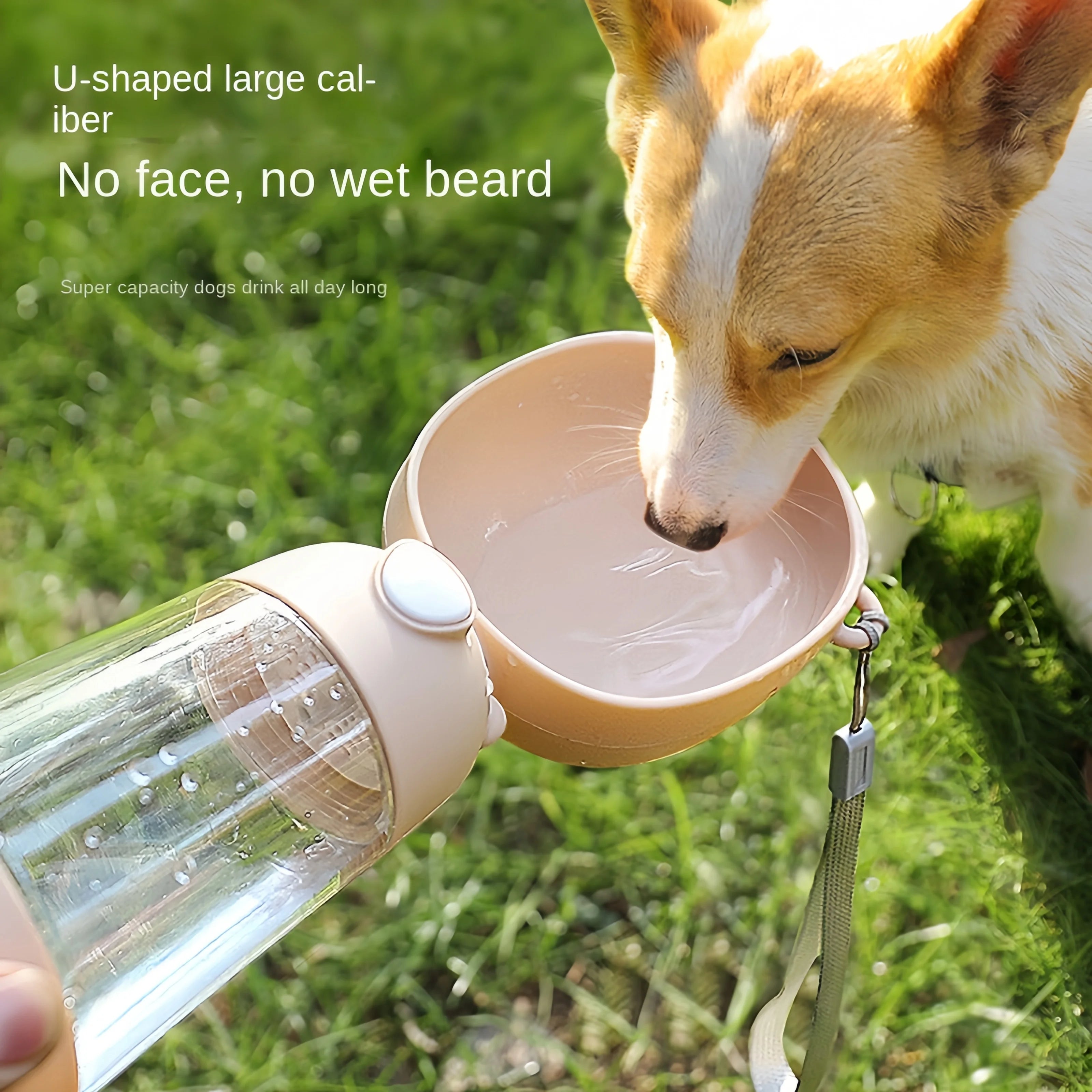 Portable Dog Water Bowl With Food Dispenser - Smarsty