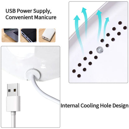 LULAA 88W Nail Dryer Lamp With Eye Protection - Smarsty