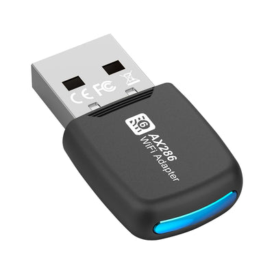 USB WiFi 6 Adapter Mini USB WiFi Card Adapter 2.4GHz 286.8Mbps Wireless Network Receiver For PC/Laptop Windows7/10/11