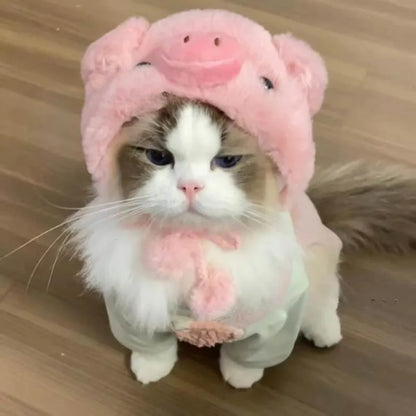 Playful Cat Headpieces for Stylish Pet Fashion - Smarsty