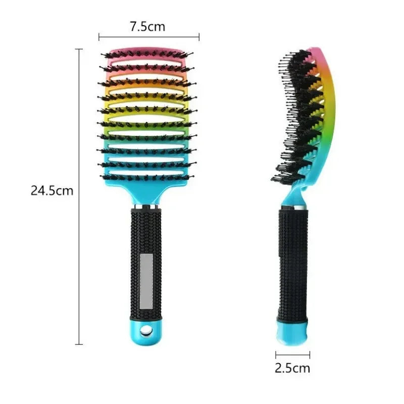 Detangling Hair Brush for Curly Hair Styling - Smarsty