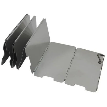 Pare-brise de cuisinière à gaz pliable à 9 plaques, brûleur de cuisine de Camping en plein air, écran coupe-vent en alliage