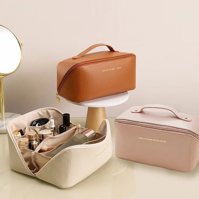 Waterproof Travel Makeup Bag Portable Cosmetic Pouch Women - Smarsty