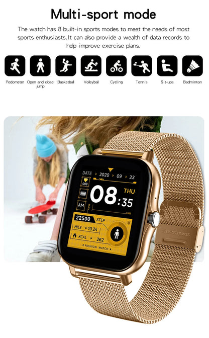 Smartwatch with Bluetooth Call and Health Monitoring - Smarsty