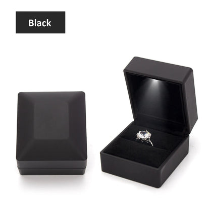 Luxury LED Jewelry Ring Box for Engagement and Wedding - Smarsty