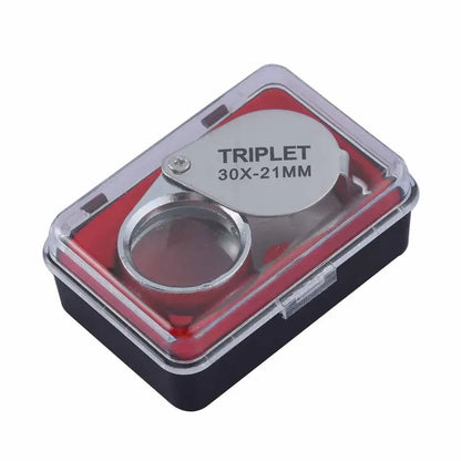 10-30X Pocket Loupe Magnifier for Jewelry Inspection - Smarsty