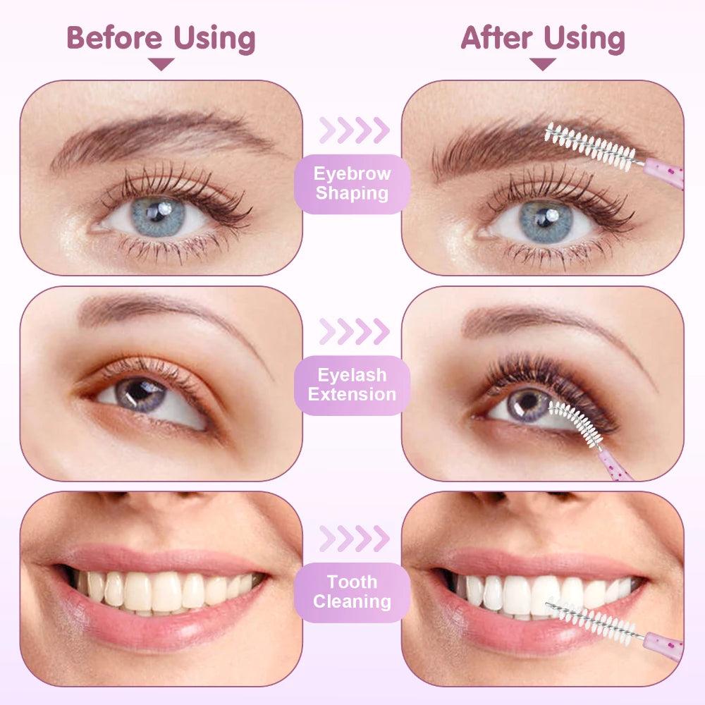 Mini Eyebrow Brush for Precise Brow Lifting - Smarsty