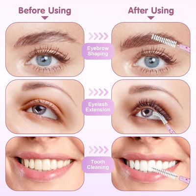 Mini Eyebrow Brush for Precise Brow Lifting - Smarsty