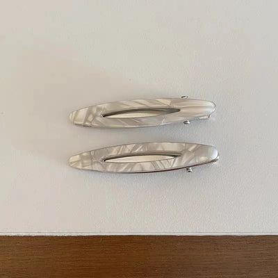 Colorful Acetate Hair Clips Set for Stylish Women - Smarsty