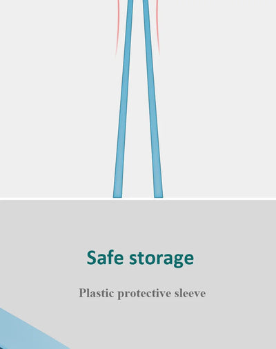 Stainless Steel Eyebrow Tweezers for Precise Hair Removal - Smarsty