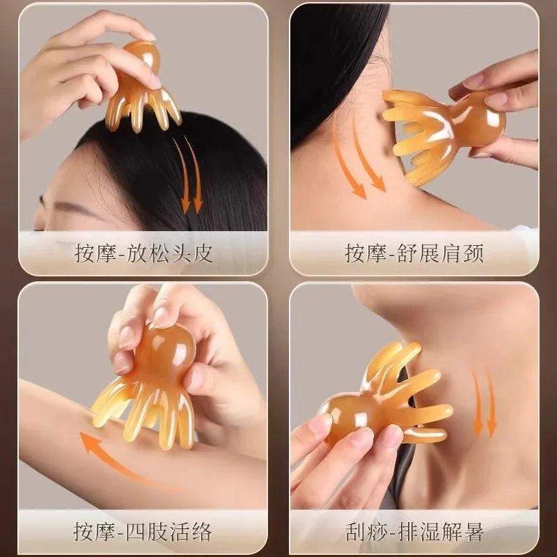 Octopus Massage Comb for Scalp Fatigue Relief - Smarsty